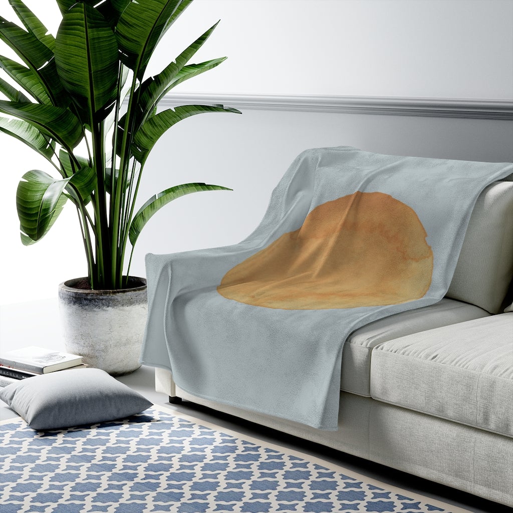 Abstract Plush Throw Blanket