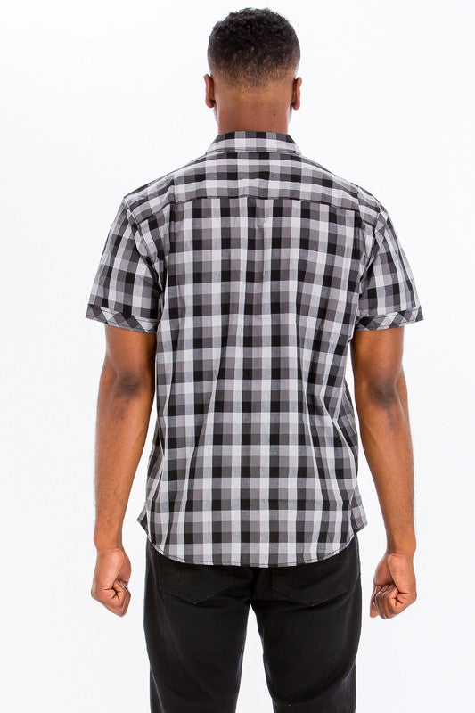Checkered Button Down Shirt