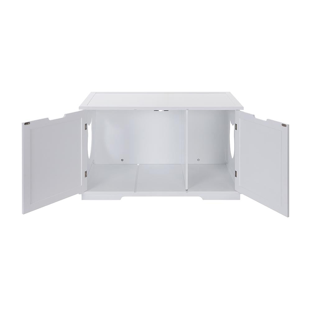 Cat Washroom Bench Litter Box House