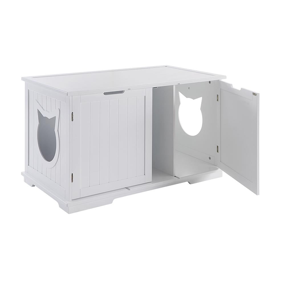 Cat Washroom Bench Litter Box House