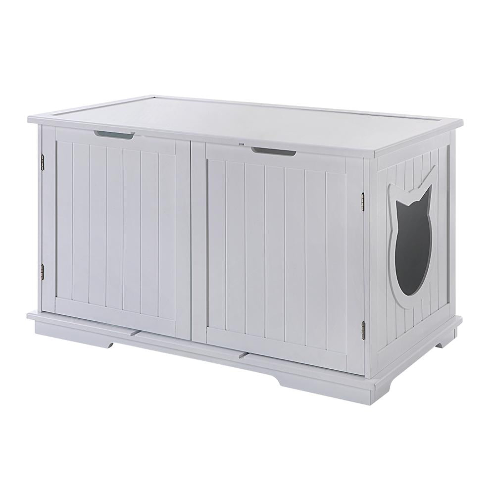 Cat Washroom Bench Litter Box House