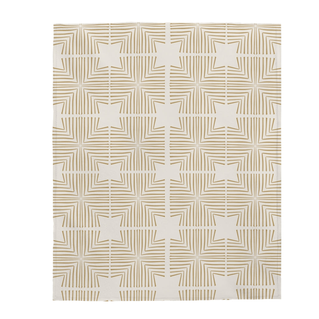 Pattern Plush Throw Blanket