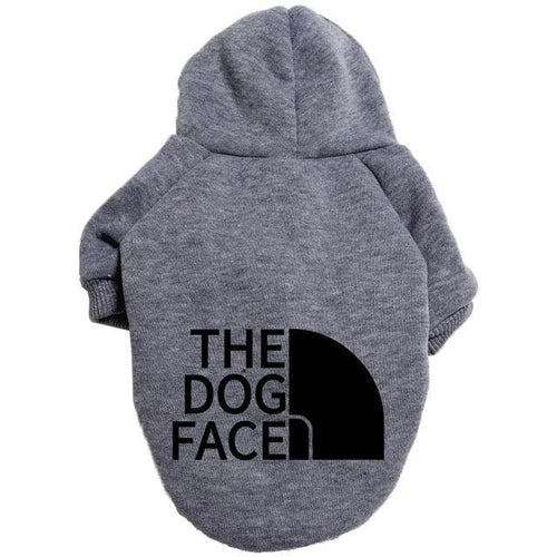 Dog Face Wind Coat Warm Hoodie Coat