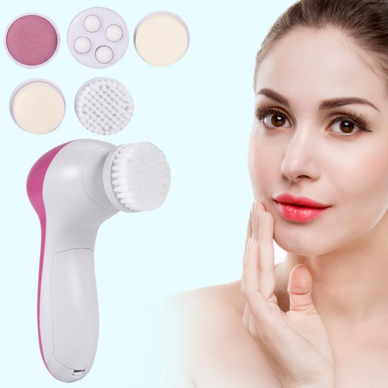 5 in 1 Facial Cleanser Massager Kit