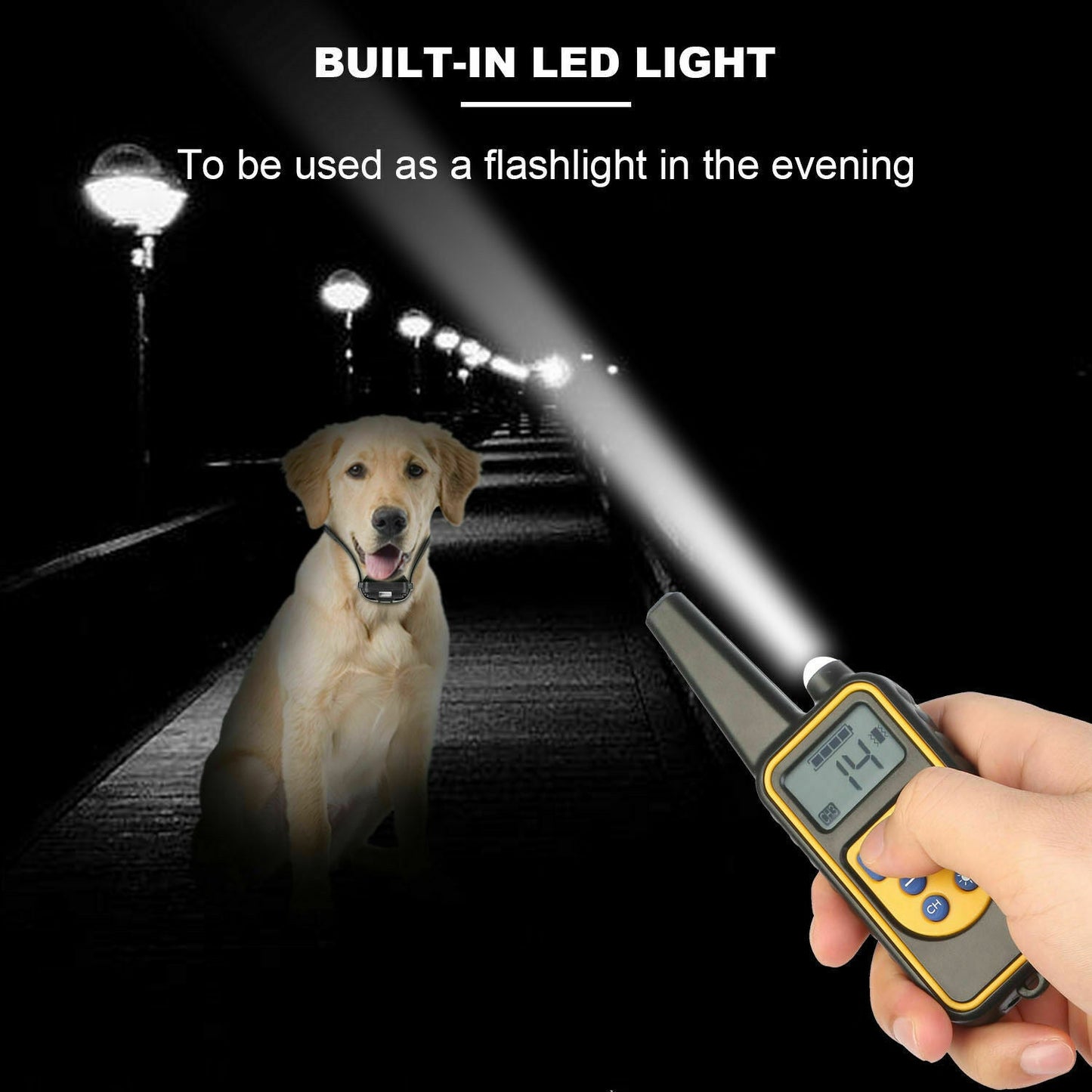 Rechargeable Remote Dog Training Collar