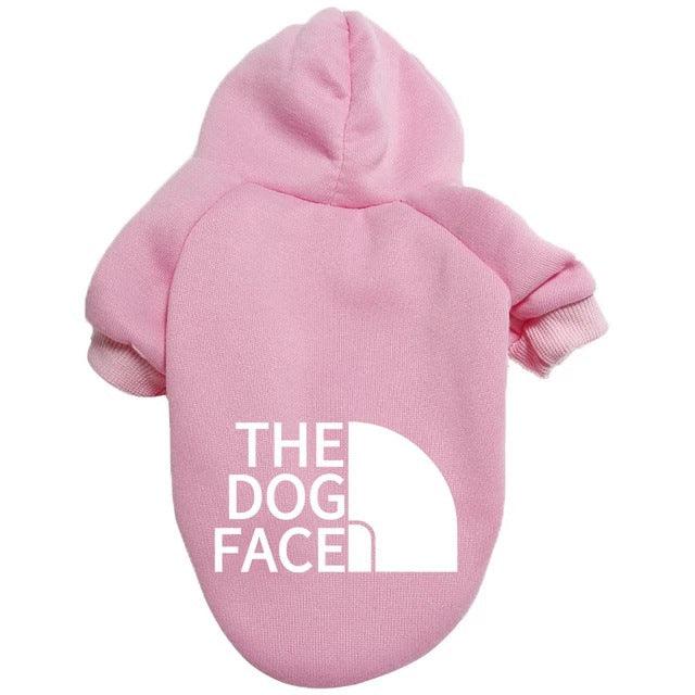 Dog Face Wind Coat Warm Hoodie Coat
