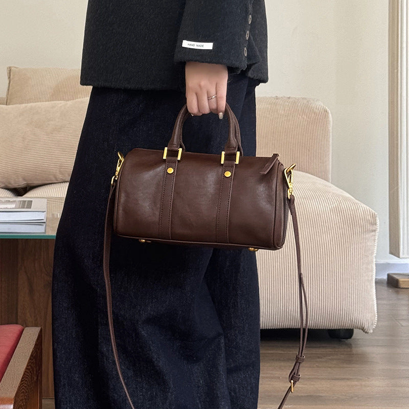 Vintage Style Portable Crossbody Bag