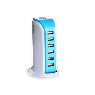 Smart 6 USB Desktop Charge Tower