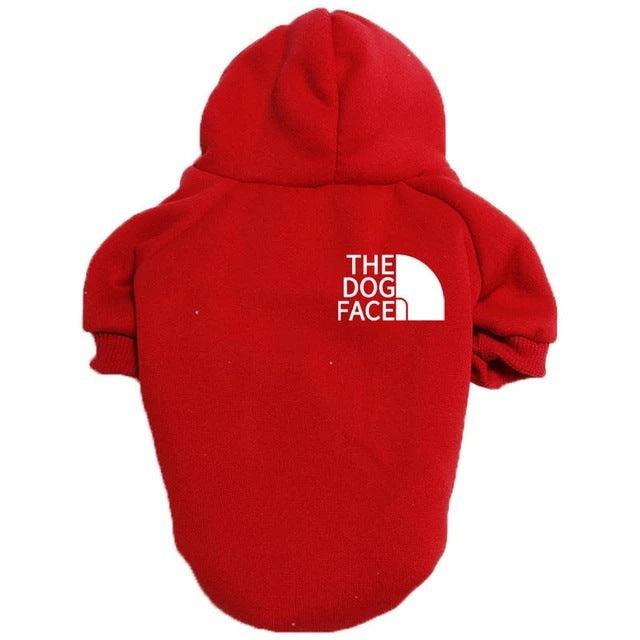 Dog Face Wind Coat Warm Hoodie Coat