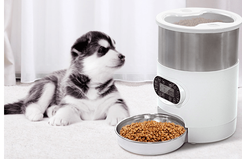 Remote-Controlled Pet Feeder Dispenser
