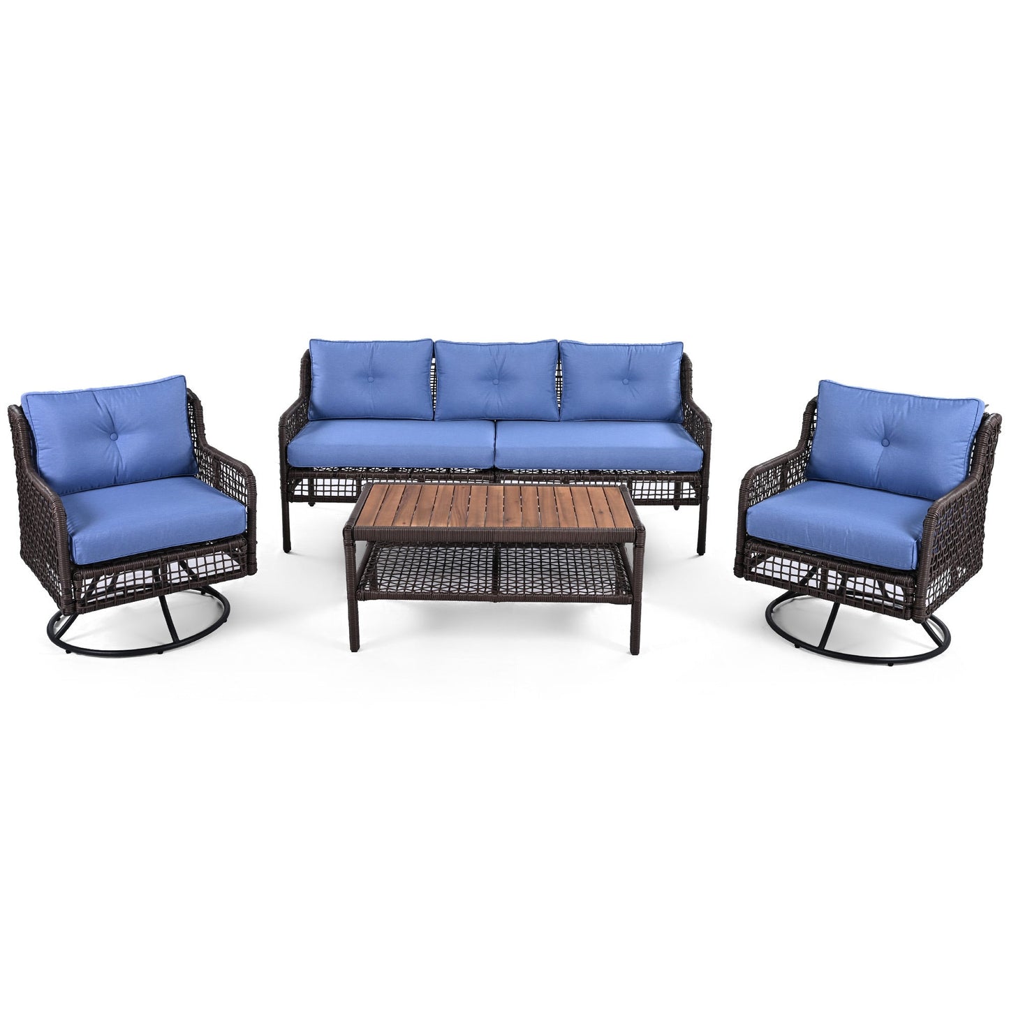 4 Piece Patio Furniture Set