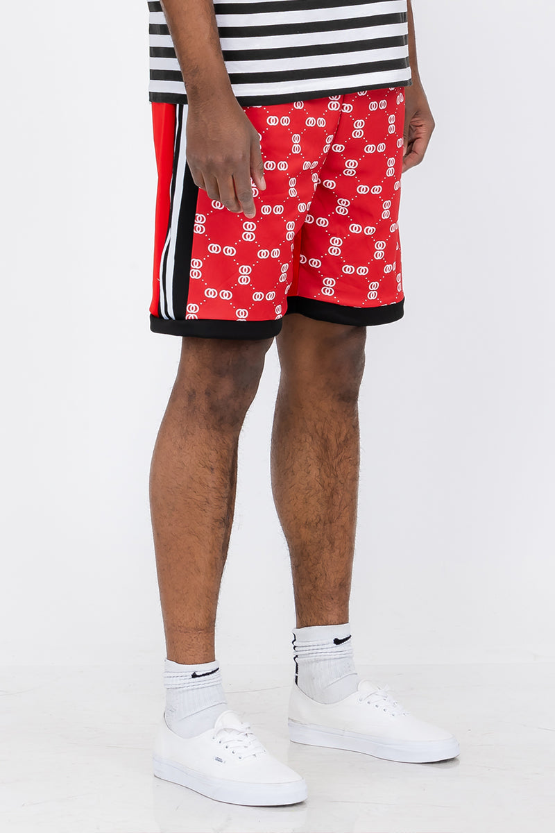 Iconic Printed Shorts with Pocket