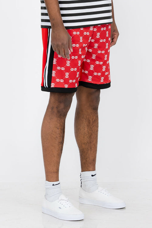 Iconic Printed Shorts with Pocket