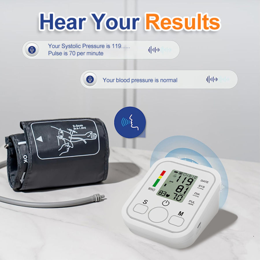 Arm Automatic Blood Pressure Monitor Device