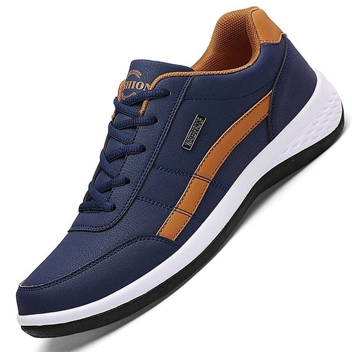 Pu Leather Men's Casual Breathable Shoes