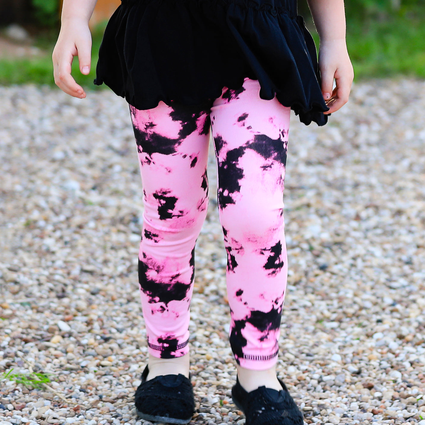 Baby Toddler Big Girls Tie Dye Leggings
