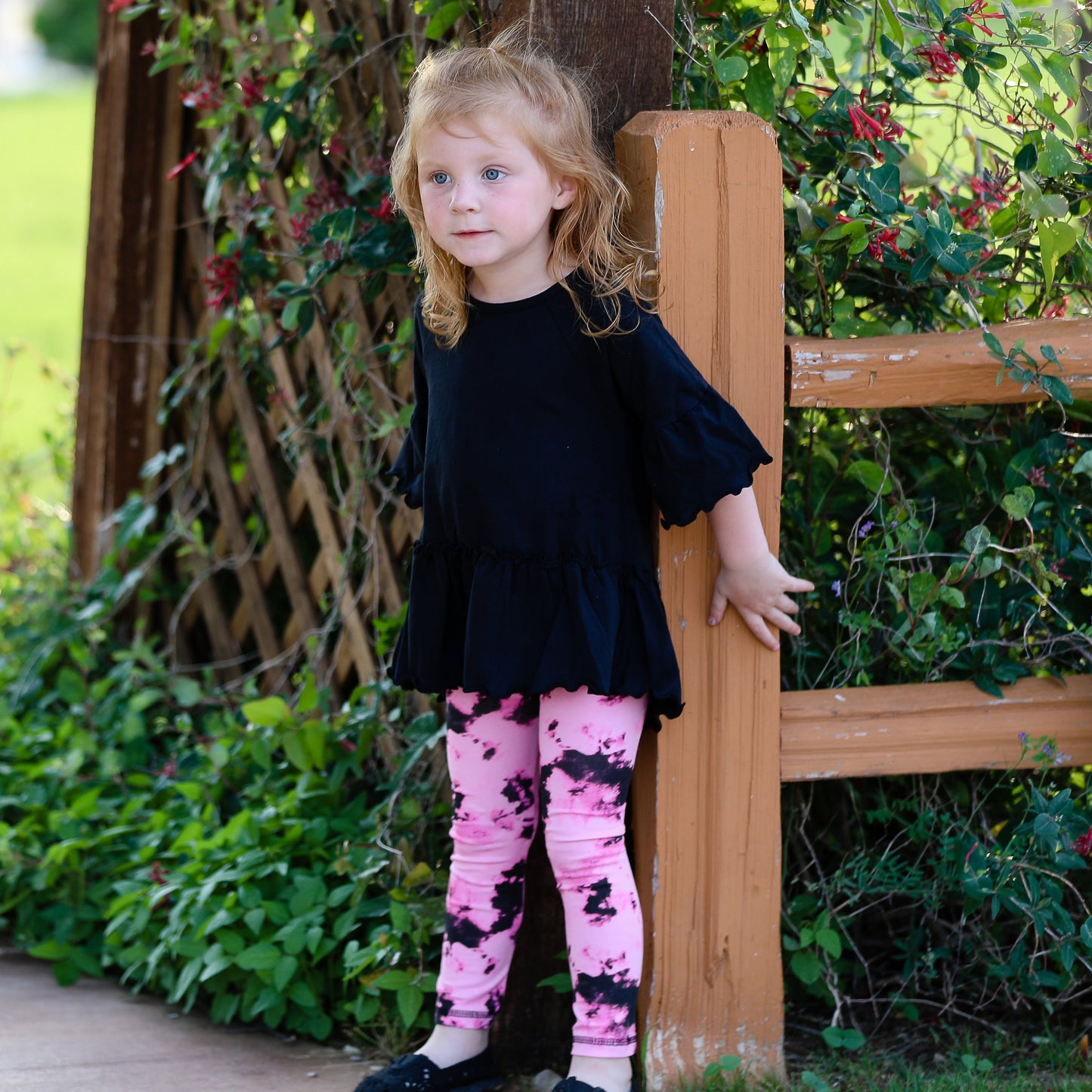 Baby Toddler Big Girls Tie Dye Leggings