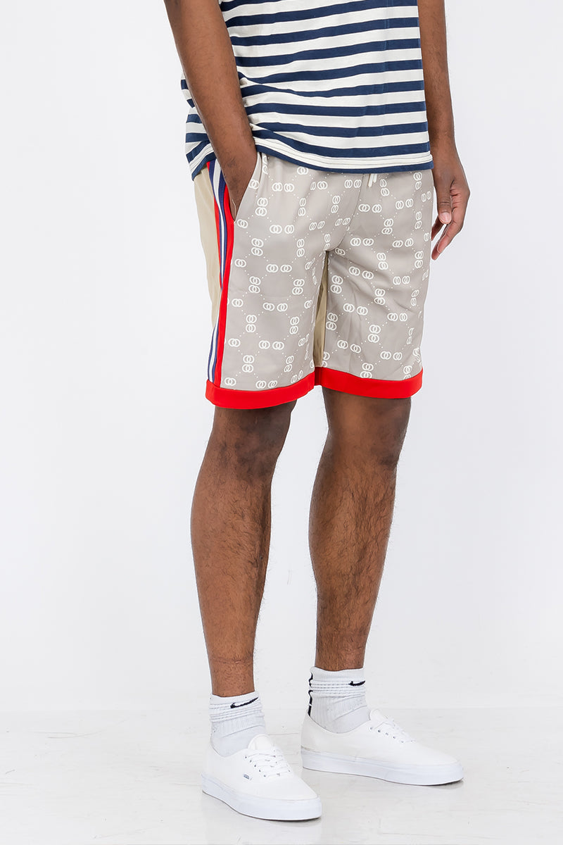 Iconic Printed Shorts with Pocket