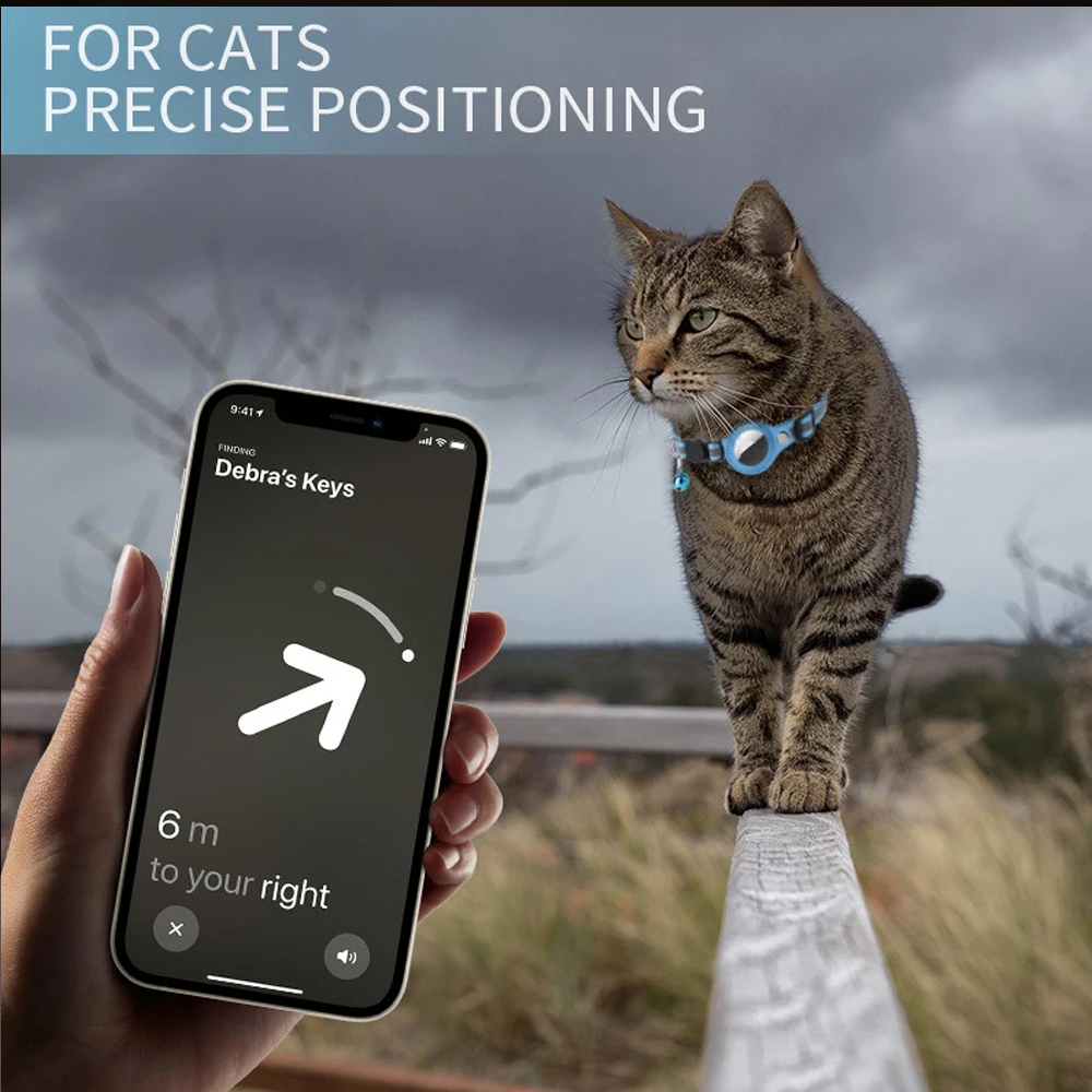 Reflective Airtag Case Collar