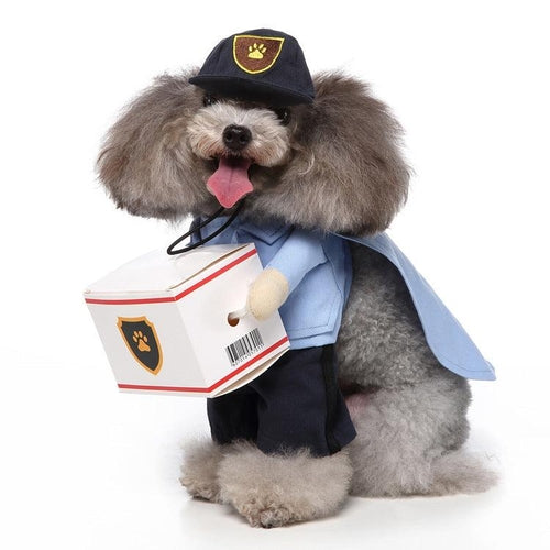 Funny Cosplay Pet Costume Set: Cute Cartoon Dog Outfit For Halloween