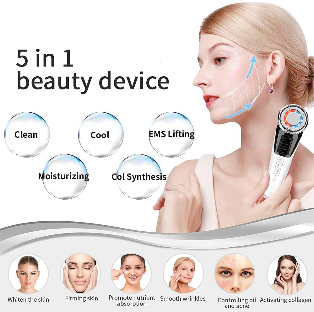 Ultrasonic Vibration Facial Device