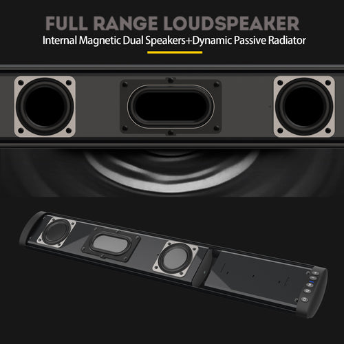 TV PC Home Theater Sound Bar Speaker