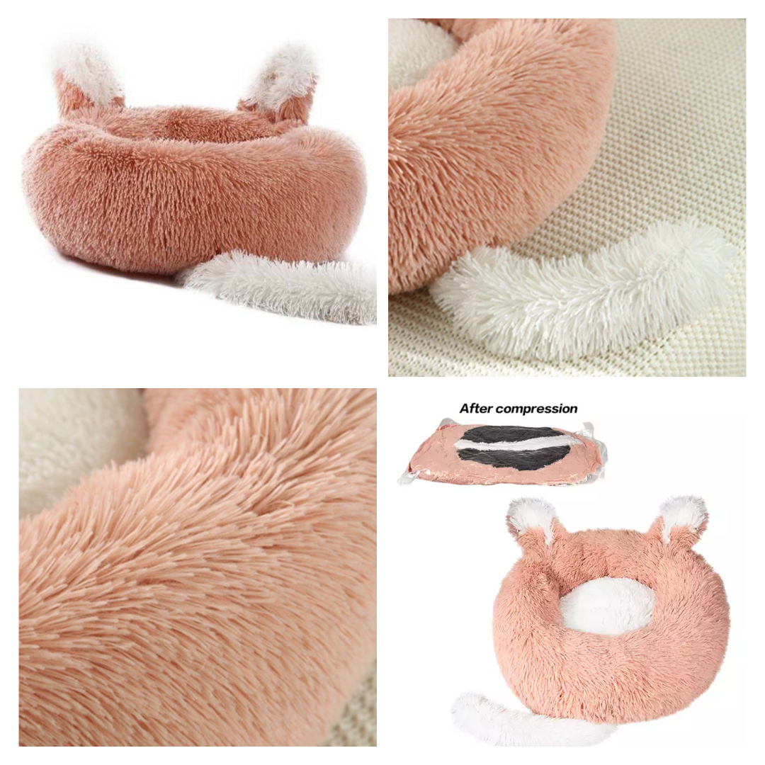 Cute Plush Pet Sofa Bed