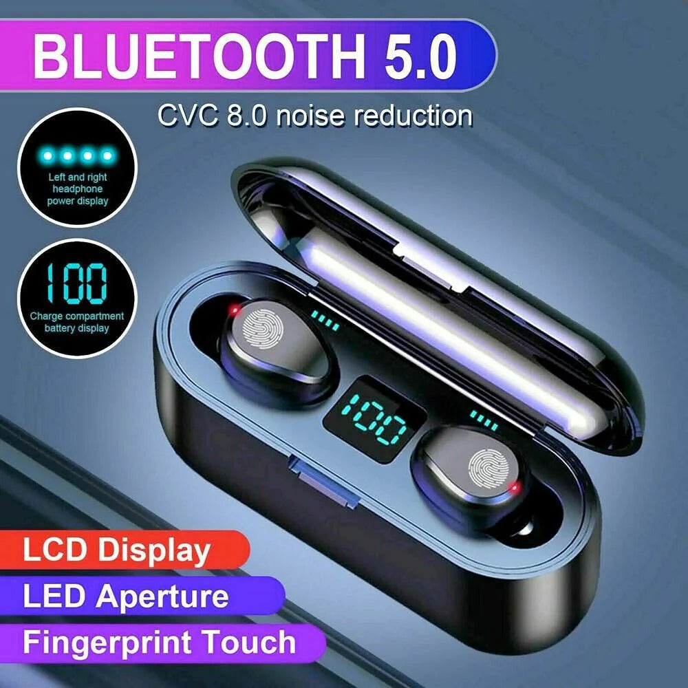 Smart Touch Bluetooth Earphones