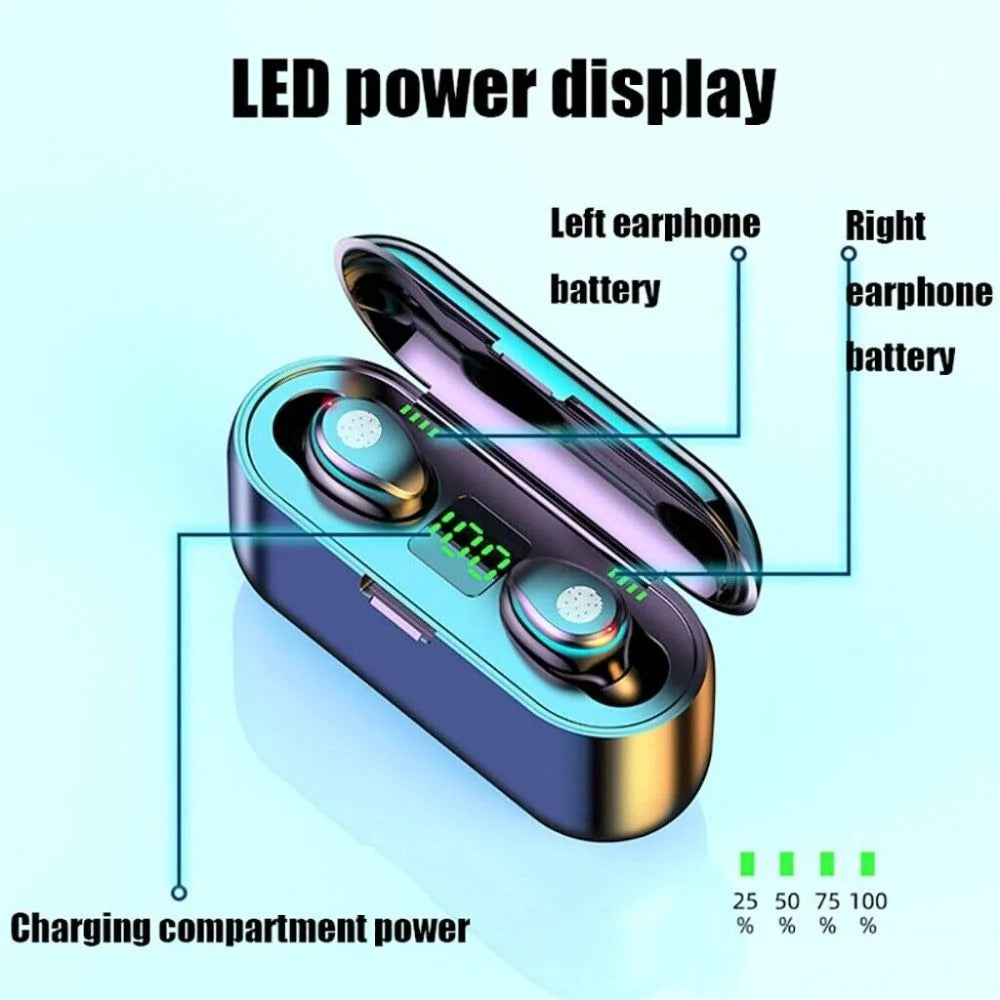 Smart Touch Bluetooth Earphones