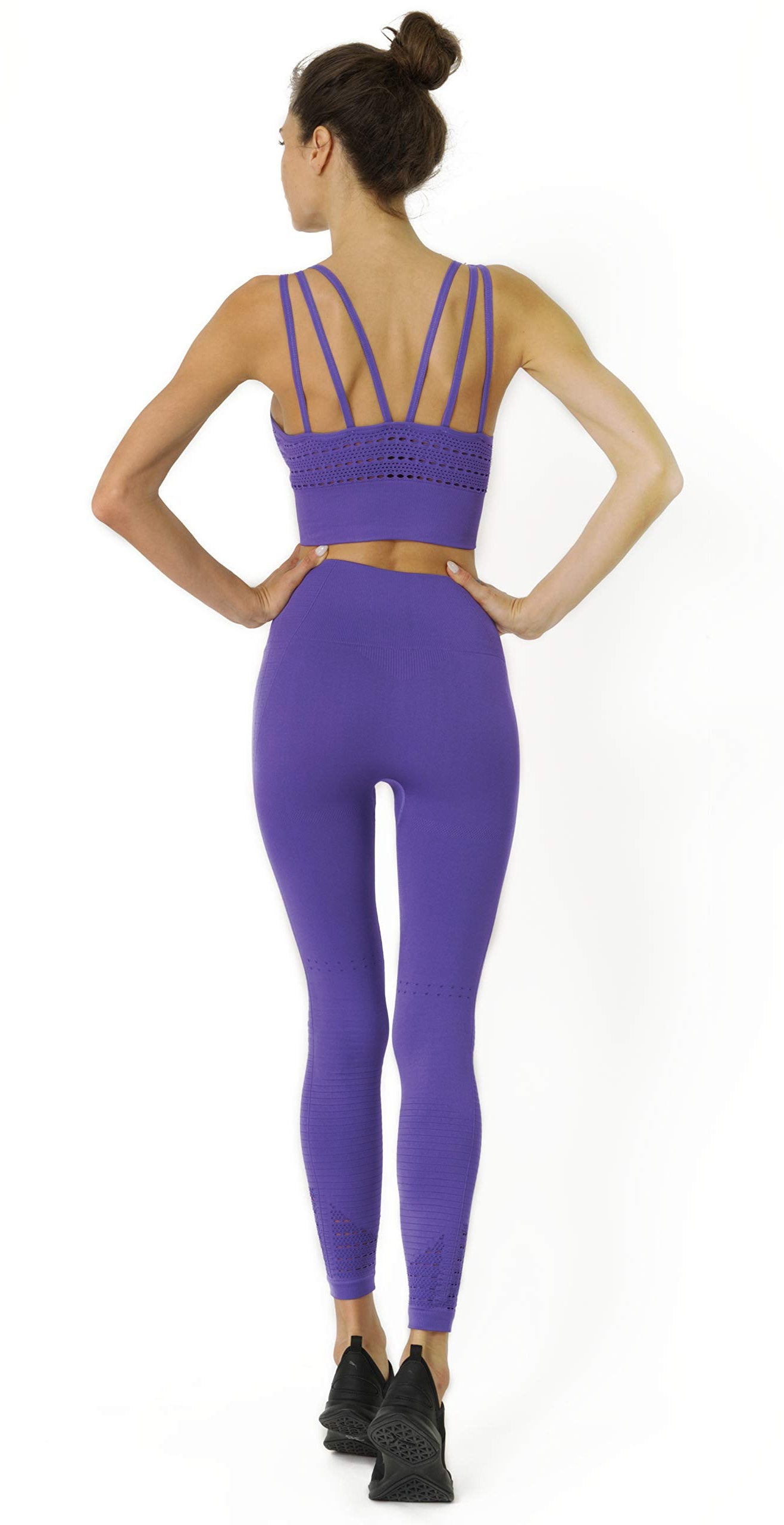 Sportswear Mesh Seamless Yoga Set