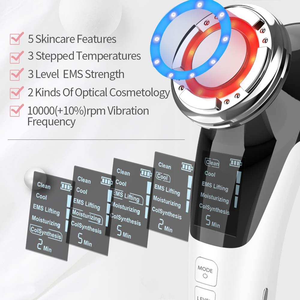 Ultrasonic Vibration Facial Device