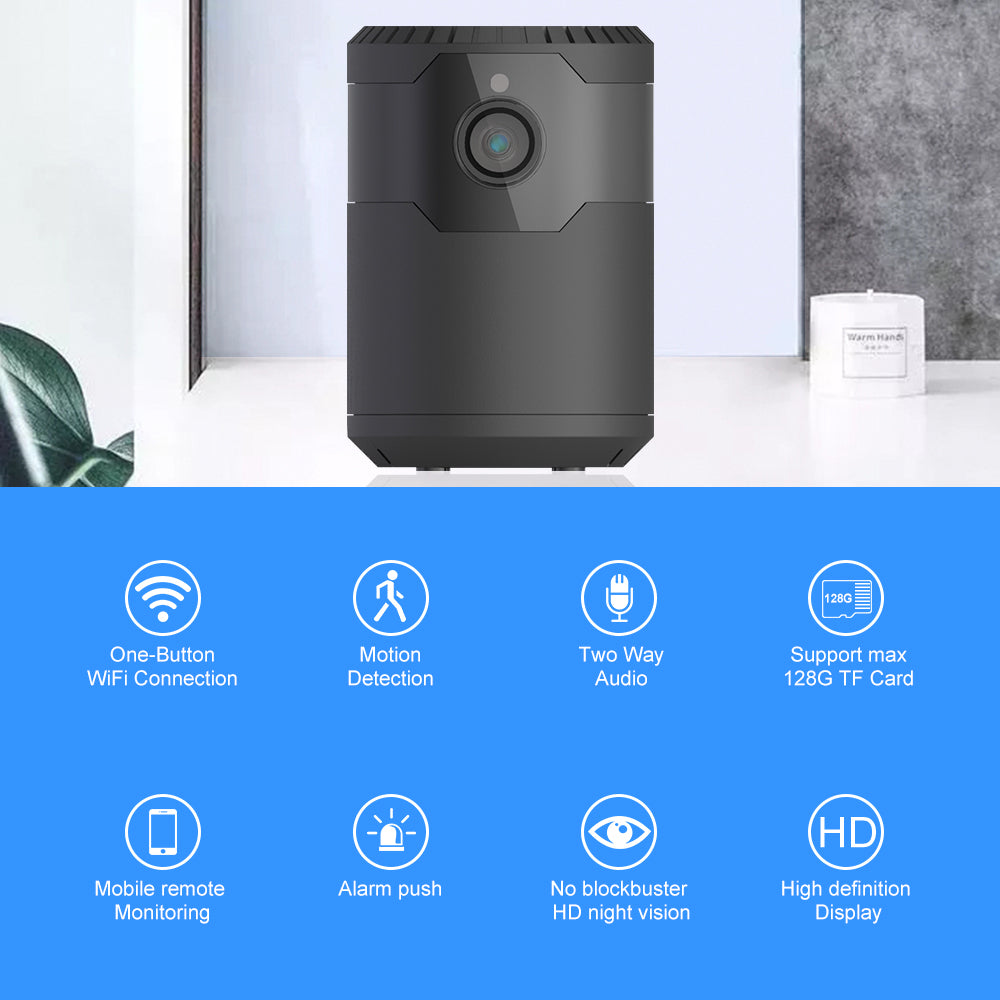 HD 2MP 1080P Wireless Mini Camera