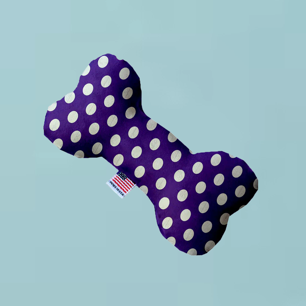 Pet Swiss Dots Bone Dog Toy