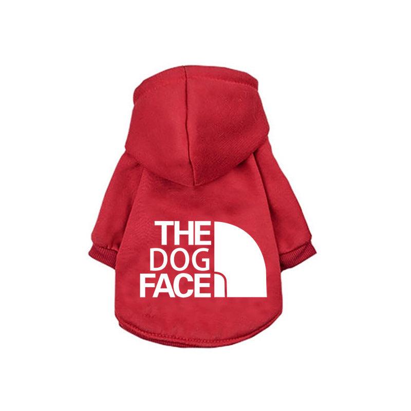 Dog Face Wind Coat Warm Hoodie Coat