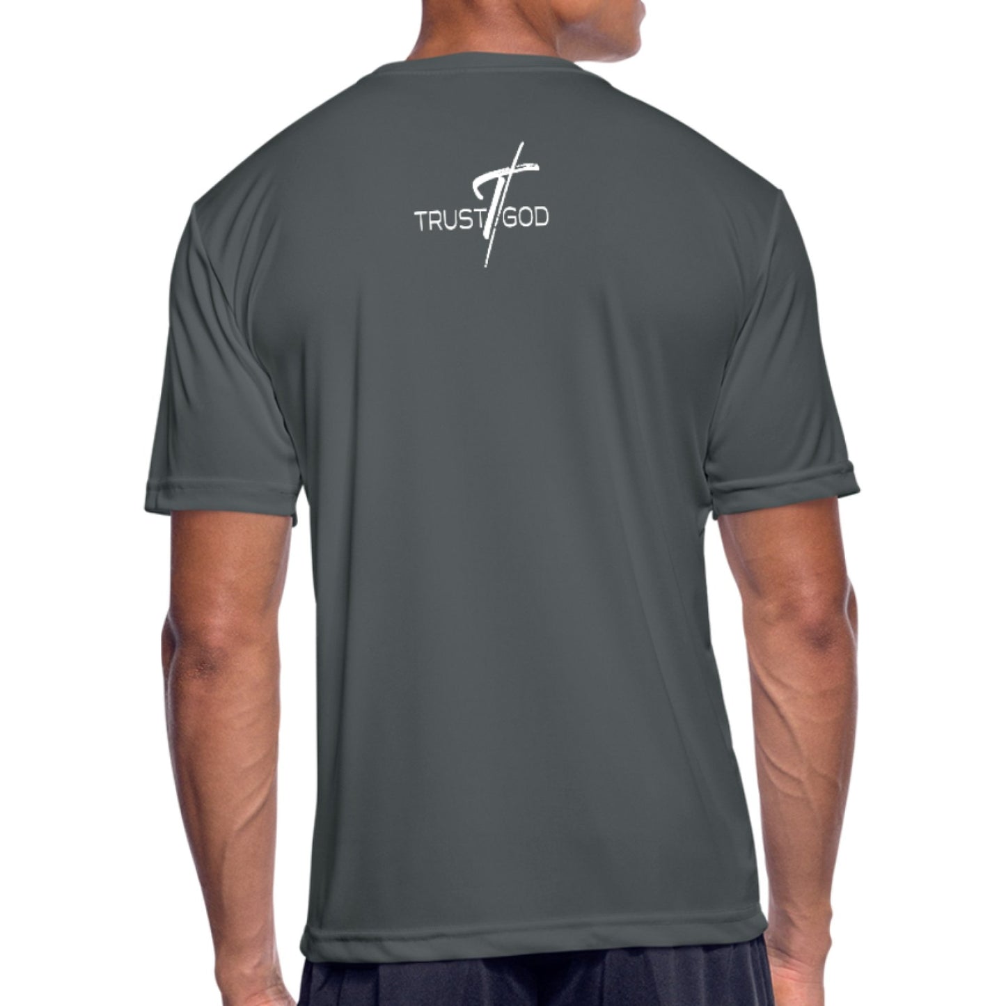 Moisture Wicking Performance T-Shirt, Trust in God
