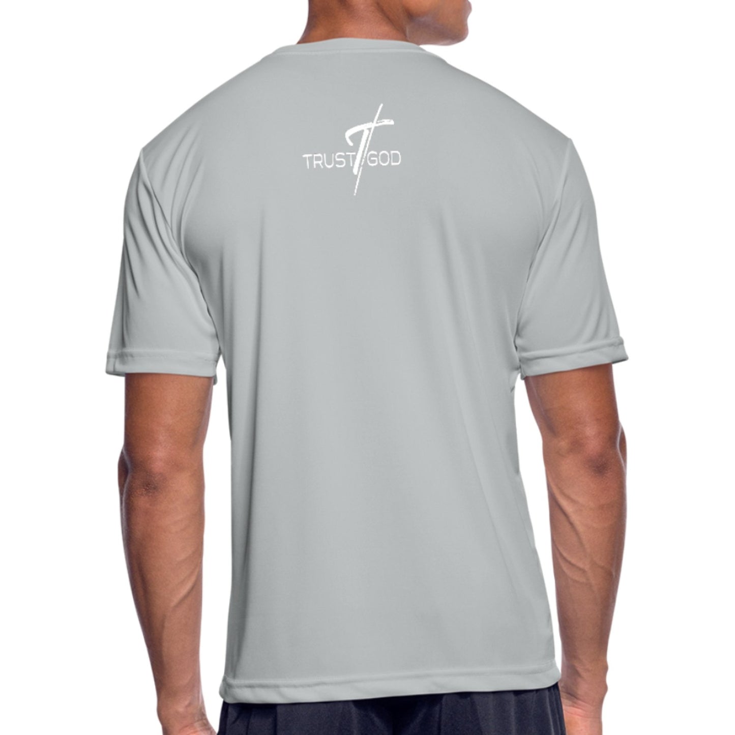 Moisture Wicking Performance T-Shirt, Trust in God