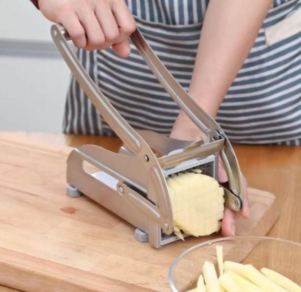 French Fries & Potato Cutter