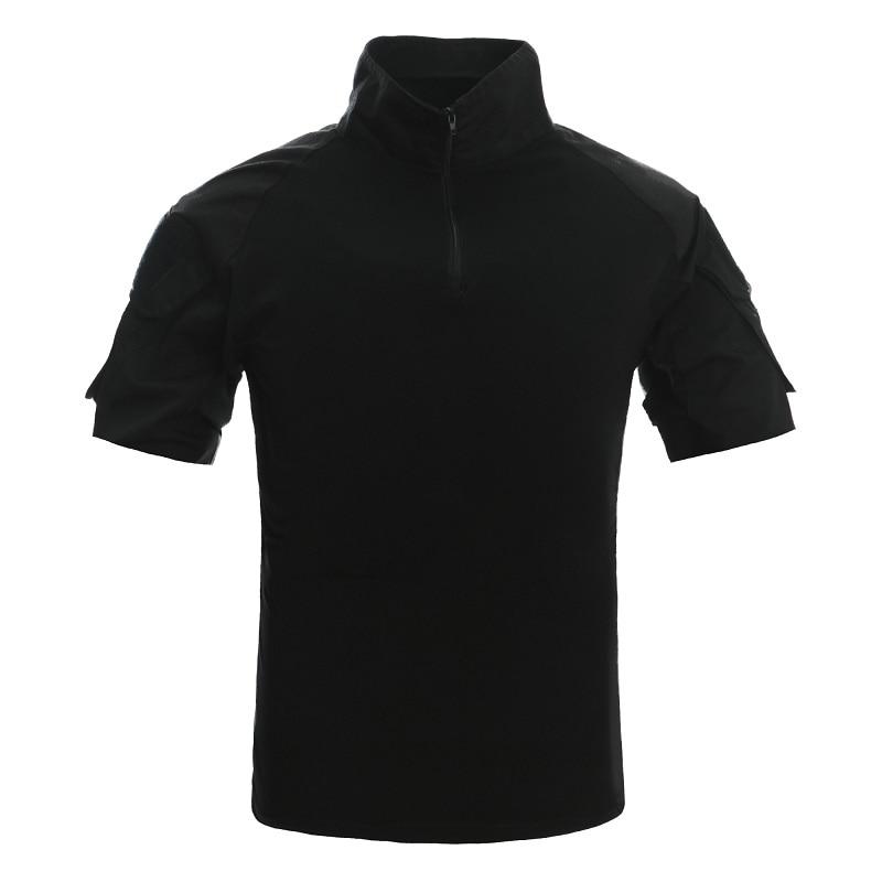 Camouflage Tactical T Shirts Summer Short Sleeve Airsoft Army