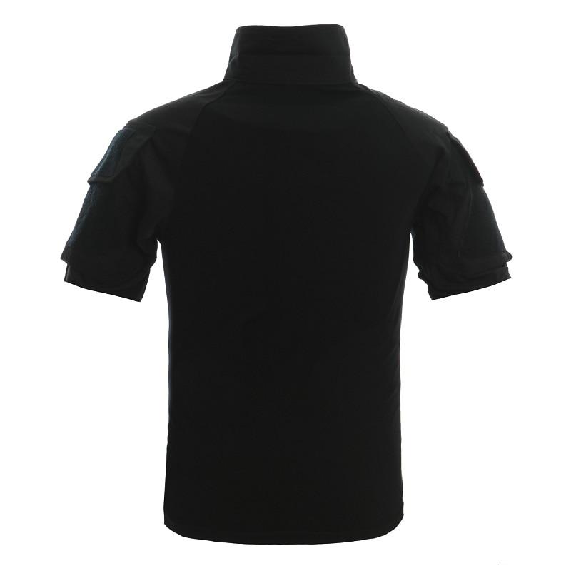 Camouflage Tactical T Shirts Summer Short Sleeve Airsoft Army