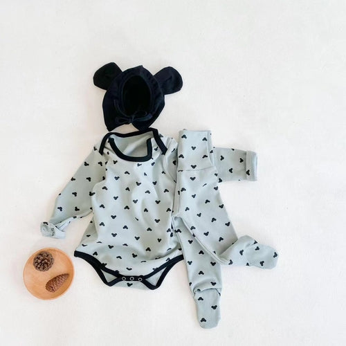 Soft Onesies Combo Trousers Set
