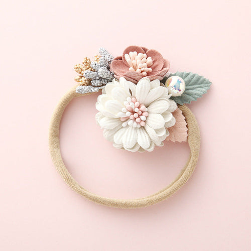 Baby Floral Decoration Elastic Hair Rope
