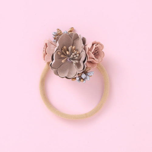 Baby Floral Decoration Elastic Hair Rope