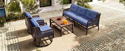4 Piece Patio Furniture Set
