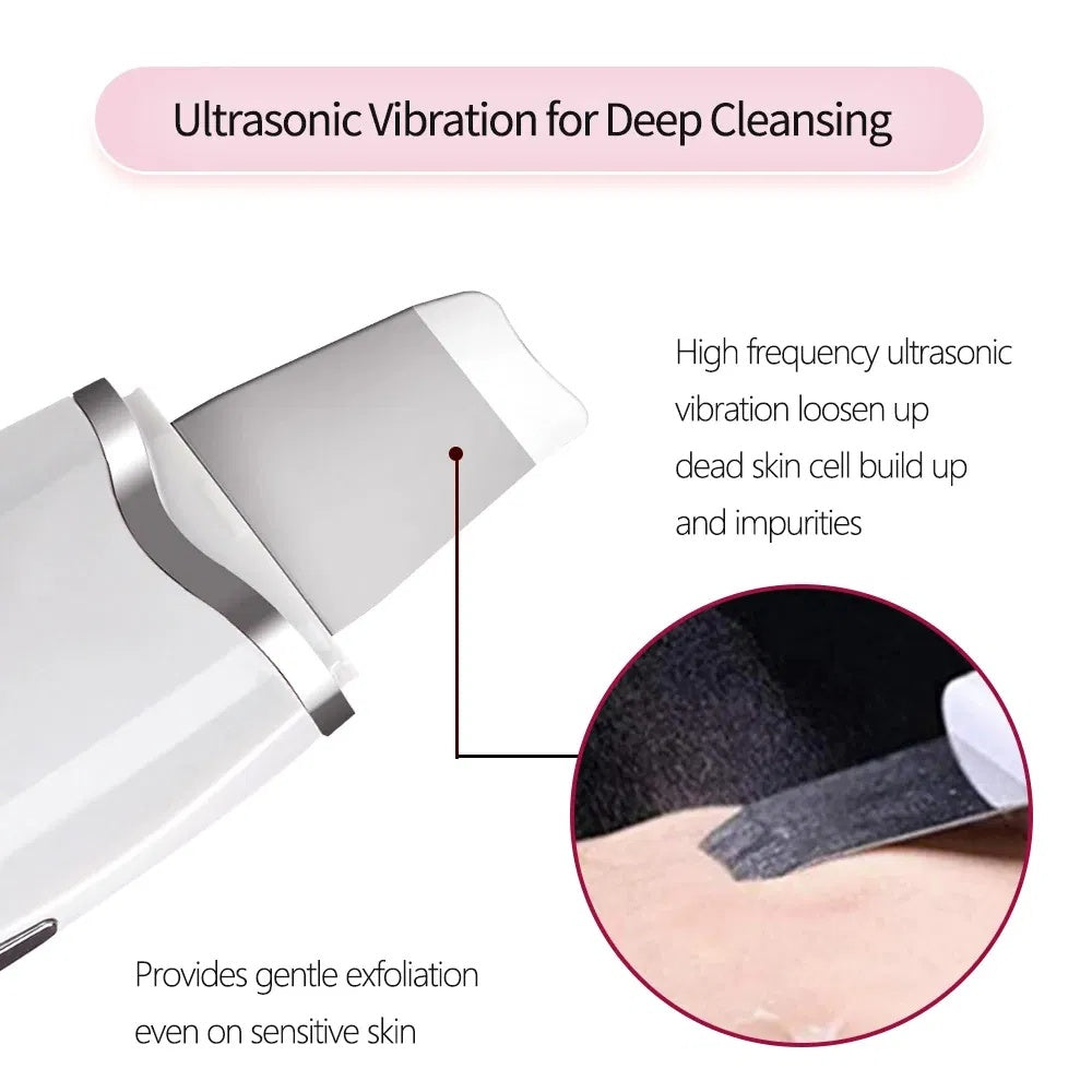 3-in-1 Ultrasonic Facial Spatula For Deep Cleansing