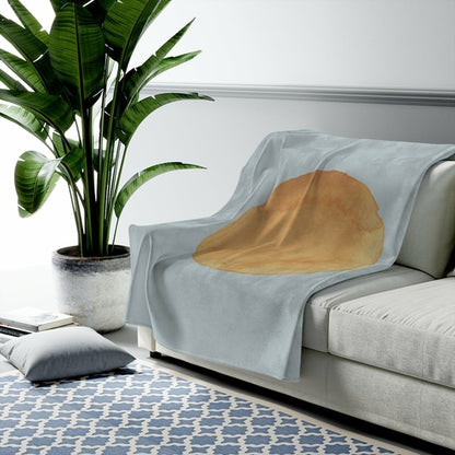Abstract Plush Throw Blanket
