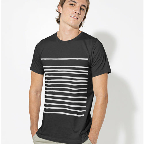 Men's T-Shirt with Lines