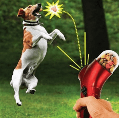 Portable Pet Food Treat Blaster Feeder