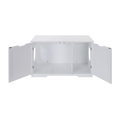 Cat Washroom Bench Litter Box House
