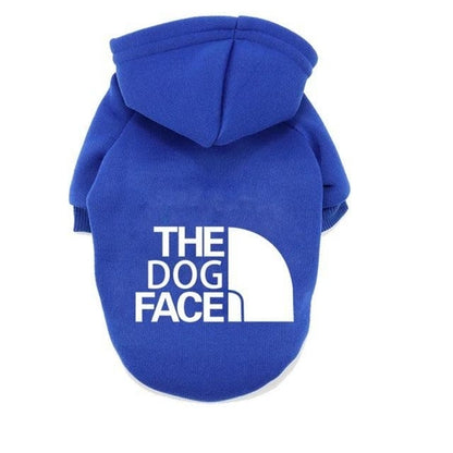 Dog Face Wind Coat Warm Hoodie Coat