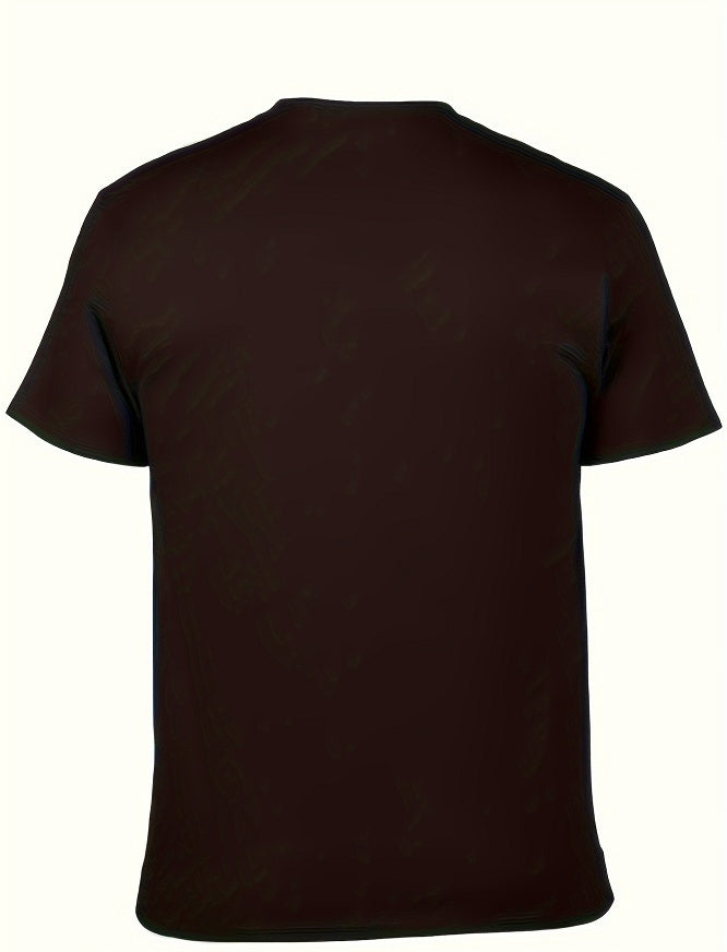 Trendy Men Summer Letter Print T-Shirt